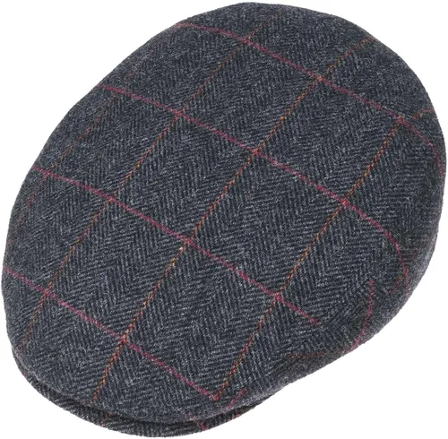 Vista 4 de Stetson Kent Wool Ivy Cap con orejeras Hombre Hecho en la UE