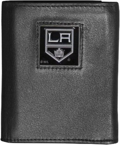 Vista 5 de Siskiyou Sports NHL Executive Cartera de cuero genuino de tres pliegues