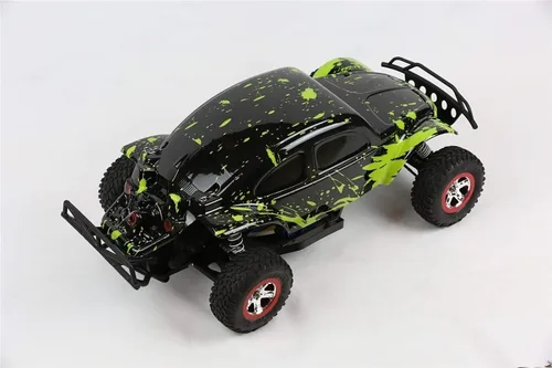 Vista 3 de SummitLink Cuerpo personalizado verde fangoso sobre negro compatible con 1/10 Slash 4x4 VXL 2WD Slayer RC coche o camión (camión no incluido)