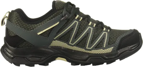 Vista 6 de Salomon Zapatos de senderismo Pathfinder para mujer Azul Gris Negro BM US