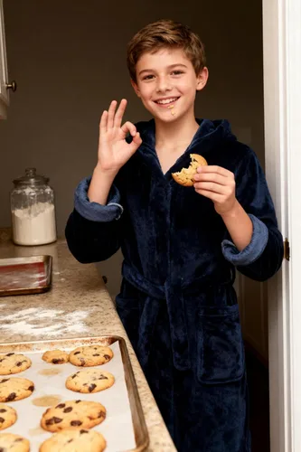 Vista 104 de E.W Apparel Bata de baño de forro polar con capucha para niños, bata suave y mullida para niños pequeños