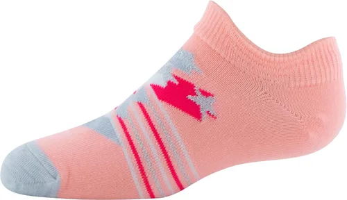 Vista 47 de Under Armour Calcetines ligeros invisibles Essential 2.0 para niños (paquete de 6)