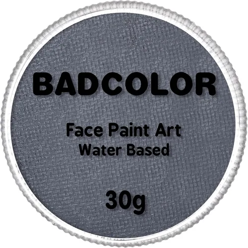 Vista 19 de Pintura facial negra (1.06 onzas), kit de pintura facial activada por agua para niños y adultos, paleta de pintura facial de maquillaje SFX