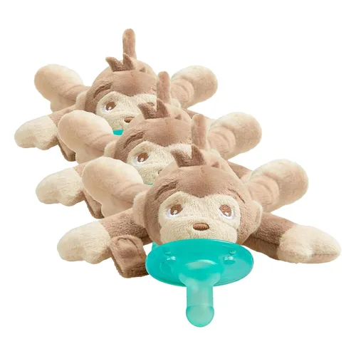 Vista 23 de Philips AVENT Soothie Snuggle Portachupetes con Chupete Desmontable, 0m+, Elefante, SCF347/03- 1 Unidad (Paquete de 1)