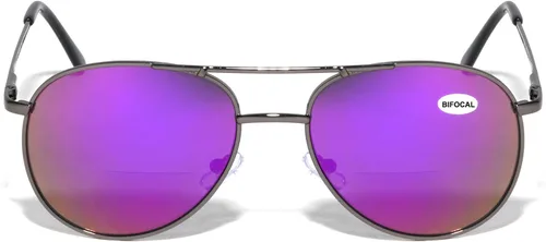 Vista 7 de Gafas de Lectura Clásicas de Metal - Lector de Gota de Lágrima con Bisagra de Resorte