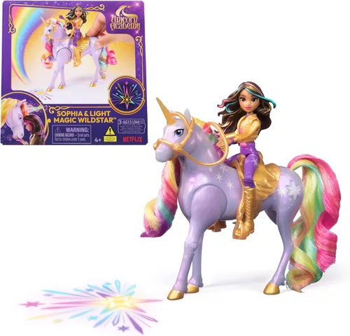 Vista 8 de Unicorn Academy Ava & Plant Magic Leaf, Dolls & Unicorn Toys, Ages 4+