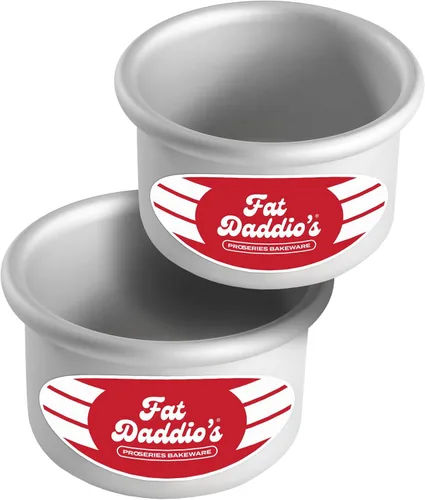 Vista 42 de Fat Daddio's Juego de moldes para pasteles redondos uniformes de aluminio anodizado de 4 niveles, profundidad de 2 pulgadas