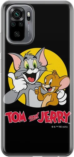 Vista 13 de ERT GROUP Funda para Xiaomi REDMI Note 10/10S Original y Oficialmente Licenciada Tom & Jerry Patrón Jerry 001 adaptado de manera óptima a