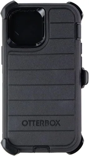 Vista 3 de OtterBox Defender Series - Carcasa para iPhone 13 Mini y iPhone 12 Mini, color negro