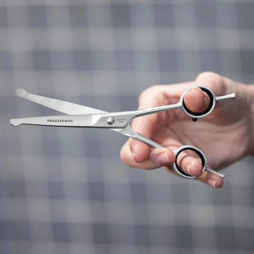 Vista 13 de Tweezerman 7" Pet Grooming Shears-Safety Round Tips for Dogs & Cats