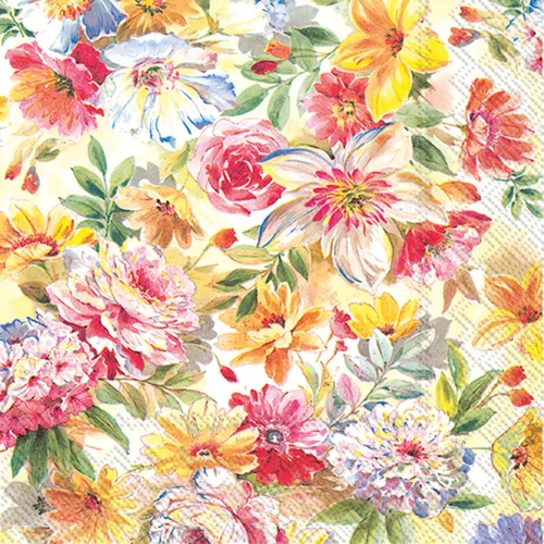 Vista 11 de Celebrate the Home - Servilletas florales de papel de 3 capas, flores, 20