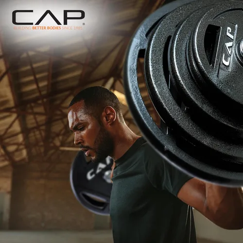 Vista 5 de CAP Barbell Placa de peso olímpica de 2 pulgadas Múltiples opciones