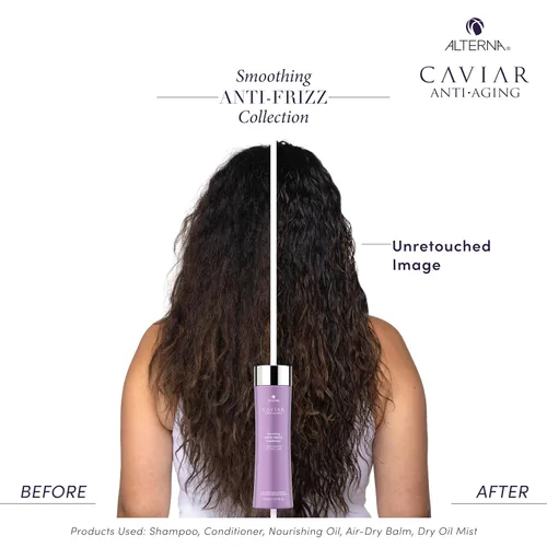 Vista 6 de CAVIAR - Acondicionador antienvejecimiento antiencrespamiento Para cabello medio y grueso Suaviza el cabello, domina el encrespamiento Sin