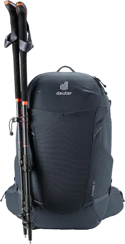 Vista 7 de Deuter Mochila Futura de 27 L, mochila ligera para senderismo Negro