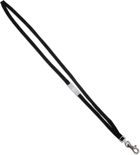 Vista 5 de Advantus 75403 Cordones de seguridad de lujo, estilo clip, 36 pulgadas de largo, negro, 24/caja