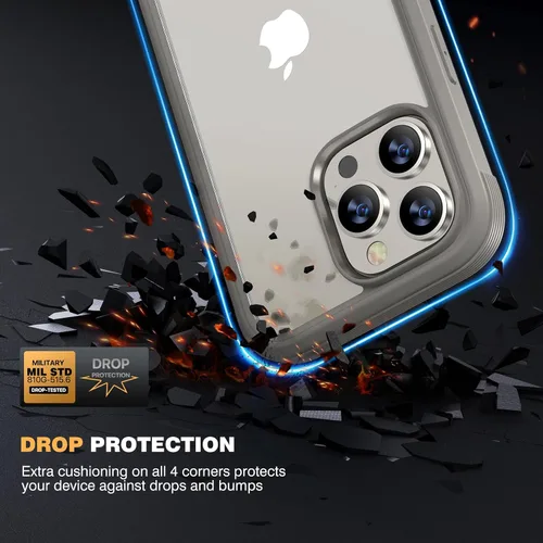 Vista 166 de DIACLARA - Funda transparente compatible con iPhone XR 6.1 pulgadas 2018