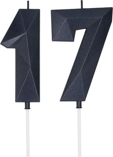 Vista 79 de DERVENTA Vela Grande de Cumpleaños Número 3D Verde Luminoso de 3.7 Pulgadas Celebración de Fiesta Aniversario Decoración Adorno para Pastel 1 Pieza