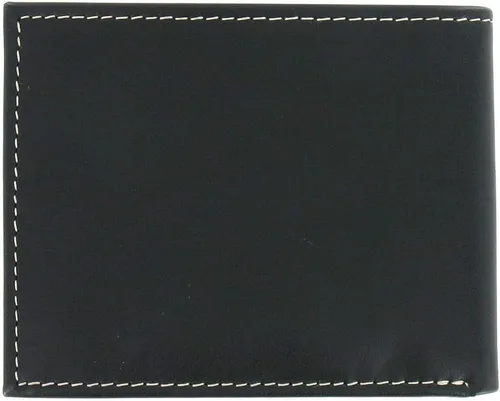 Vista 3 de Tommy Hilfiger Cartera de piel para hombre color negro talla S