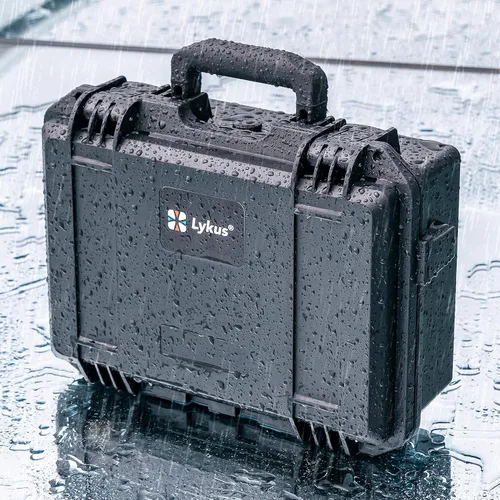 Vista 7 de Lykus Titan AM100 - Carcasa rígida impermeable para Potensic Atom 2/3-Axis Negro