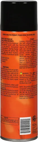 Vista 2 de Zep Big Orange 11401 - Aerosol desengrasante cítrico resistente, 15 onzas (paquete de 1) - Limpiador de fuerza industrial que elimina grasa