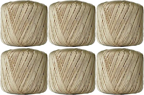 Vista 119 de Hilo de croché Threadart, 100 % algodón, talla 10 Soft pure cotton crochet thread for lace, doilies, amigurumi and crafts. Smooth finish with