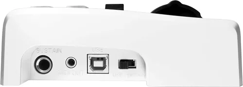 Vista 4 de MIDIPLUS AKM320L Controlador de teclado MIDI, blanco, 32 teclas