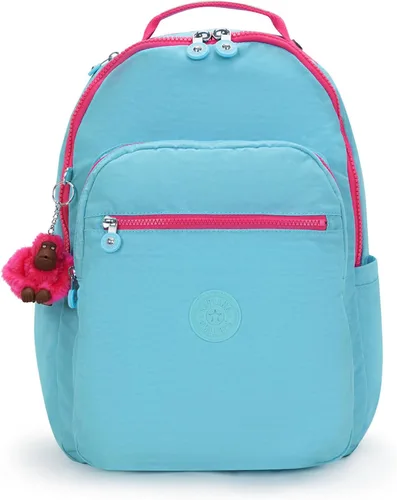 Vista 26 de Mochila Kipling Seoul extra grande para laptop de 17", Grande True Blue Tonal 2