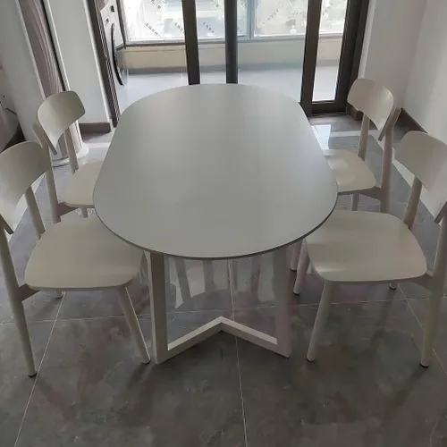 Vista 8 de YVYKFZD Sillas de comedor de madera maciza, juego de sillas de comedor de salón, sillas de cocina sin brazos con respaldo curvo, silla auxiliar