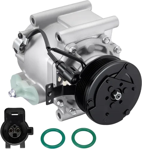 Vista 14 de BDFHYK Compresor de aire acondicionado con embrague compatible con Ford F-250 F-350 Super Duty 6.2L 2017-2019, F-450 F-550 Super Duty 6.8L