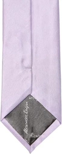 Vista 193 de tiemart Corbata de color sólido para hombre Longitud estándar