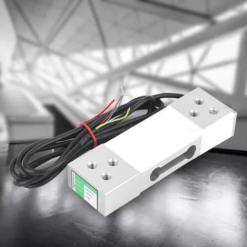Vista 3 de Celda de carga de haz paralelo, sensor de peso de aleación de aluminio, componente de pesaje electrónico para equipos de báscula de plataforma 220.5
