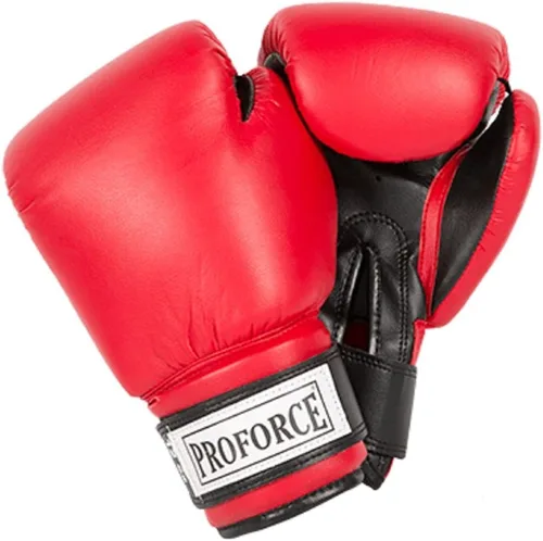 Vista 2 de Pro Force Guantes de boxeo de cuero sintético