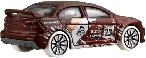 Vista 2 de Vehículo coleccionable fundido a presión de Hot-Wheels 2023 Holiday/Winter Collection - 2008 Lancer Evolution ~ 1/5