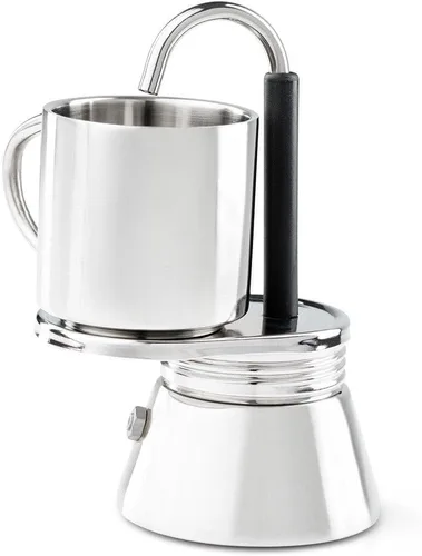 Vista 4 de GSI Outdoors, MiniEspresso Set Superior Backcountry Cookware desde 1985, 1 taza
