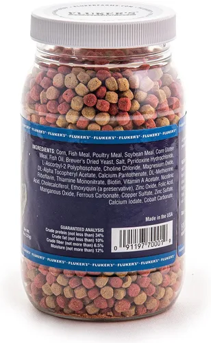 Vista 3 de Fluker's Dieta de tortugas acuáticas, pellets de alimentos para tortugas, 8 onzas