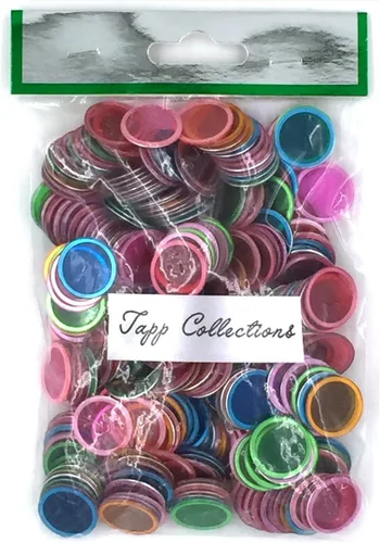 Vista 2 de Tapp Collections Fichas transparentes de bingo 300-pk