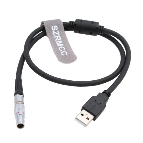 Vista 6 de SZRMCC D-tap a 0B 5 pin Cable de alimentación para grabación ambiental Lockkit Dispositivo ALC204 Clockit Código de tiempo (D-tap a 5 pines)