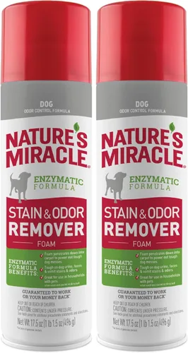 Vista 9 de Nature's Miracle Espuma eliminadora de manchas y olores para perros
