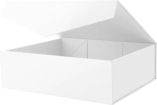 Vista 43 de Caja de regalo negra con ventana, caja de regalo magnética transparente para regalo, caja de propuesta de padrino de boda (10.5 x 7.5 x 3 pulgadas)