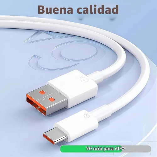 Vista 3 de Cable de carga USB A a USB C, transmisión de datos【5 unidades, 5 x 3.3 pies】