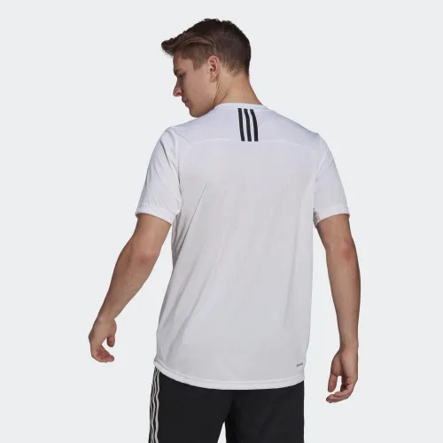 Vista 3 de adidas Camiseta Primeblue Designed 2 Move de 3 rayas para hombre