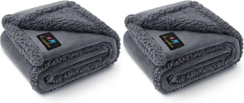 Vista 12 de Cobija impermeable para mascotas, a prueba de líquidos y orina, para sofá, cama, sillón, reversible, vellón, forro polar, protector de muebles
