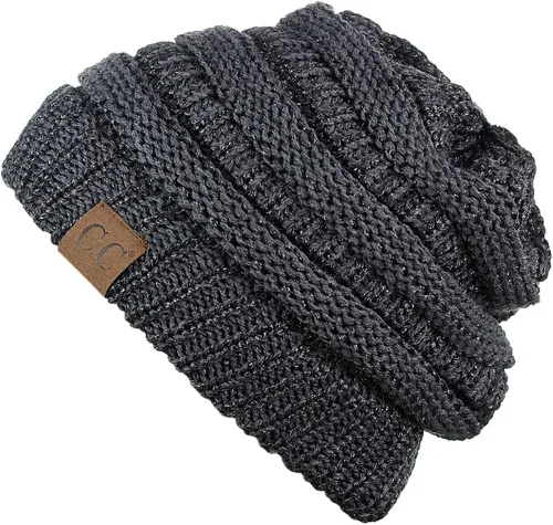 Vista 580 de C.C Trendy Warm Chunky Soft Stretch Cable Knit Beanie