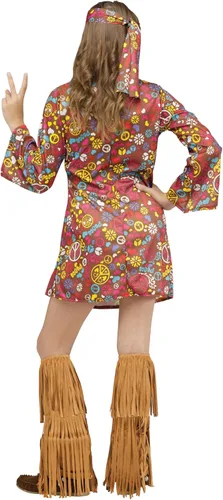 Vista 2 de Fun World Child Peace & Love Hippie Costume