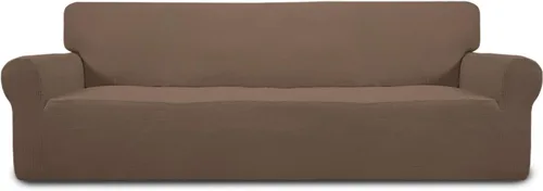Vista 190 de Easy-Going - Funda elástica sobredimensionada para sofá, 1 pieza, protector muebles, suave, parte inferior elástica, para niños, tela jacquard