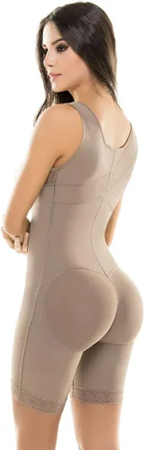 Vista 4 de fajate cysm Fajas colombianas reductoras alta Body muslo de control Ref 455