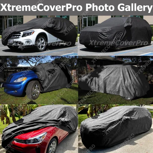 Vista 8 de Funda para automóvil compatible con Mazda Mazda2 XTREMECOVERPRO Platinum Series 2011, 2012, 2013, 2014, 2015, color negro