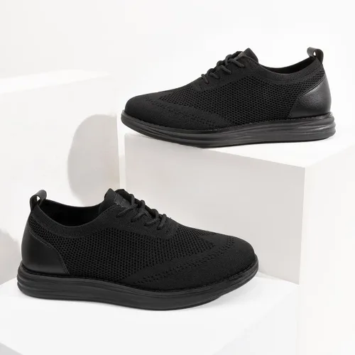 Vista 9 de Bruno Marc Men's Grand-02 KnitFlex Lightweight Walking Shoes Negro (black Monochrome)