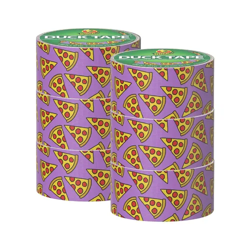Vista 15 de Duck Brand Cinta adhesiva Duck impresa, 6 rollos, yute (283713_C)