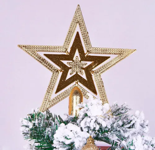 Vista 4 de Juego de 101 adornos de bolas de Navidad, juego de lujo para decoración de árbol de Navidad y cuerda para colgar, bolas de Navidad de Emopeak – Mini